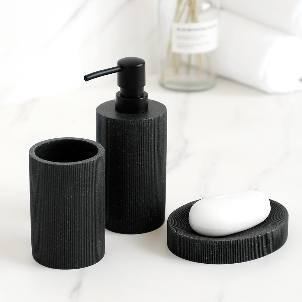 
            
                Load image into Gallery viewer, Black Bathroom Accessories Holder
            
        