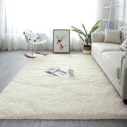 Fluffy Large Bedroom PlushLounge Rug