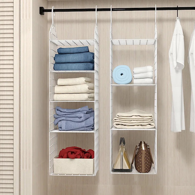 Clothes Storage Wardrobe Hanging Organizer