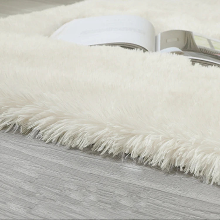 Fluffy Large Bedroom PlushLounge Rug