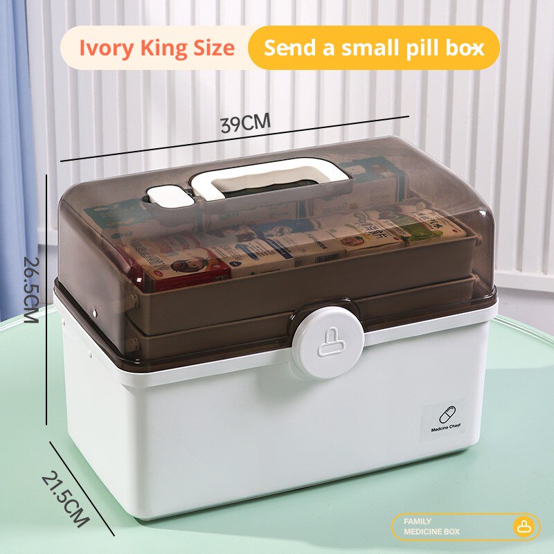 Large Capacity Medicine Storage Box