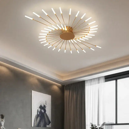 Modern Designer Fireworks Led Chandelier for Living Room