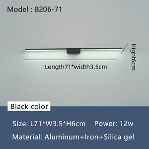 
            
                Load image into Gallery viewer, long led bathroom Light Aluminum mirror
            
        