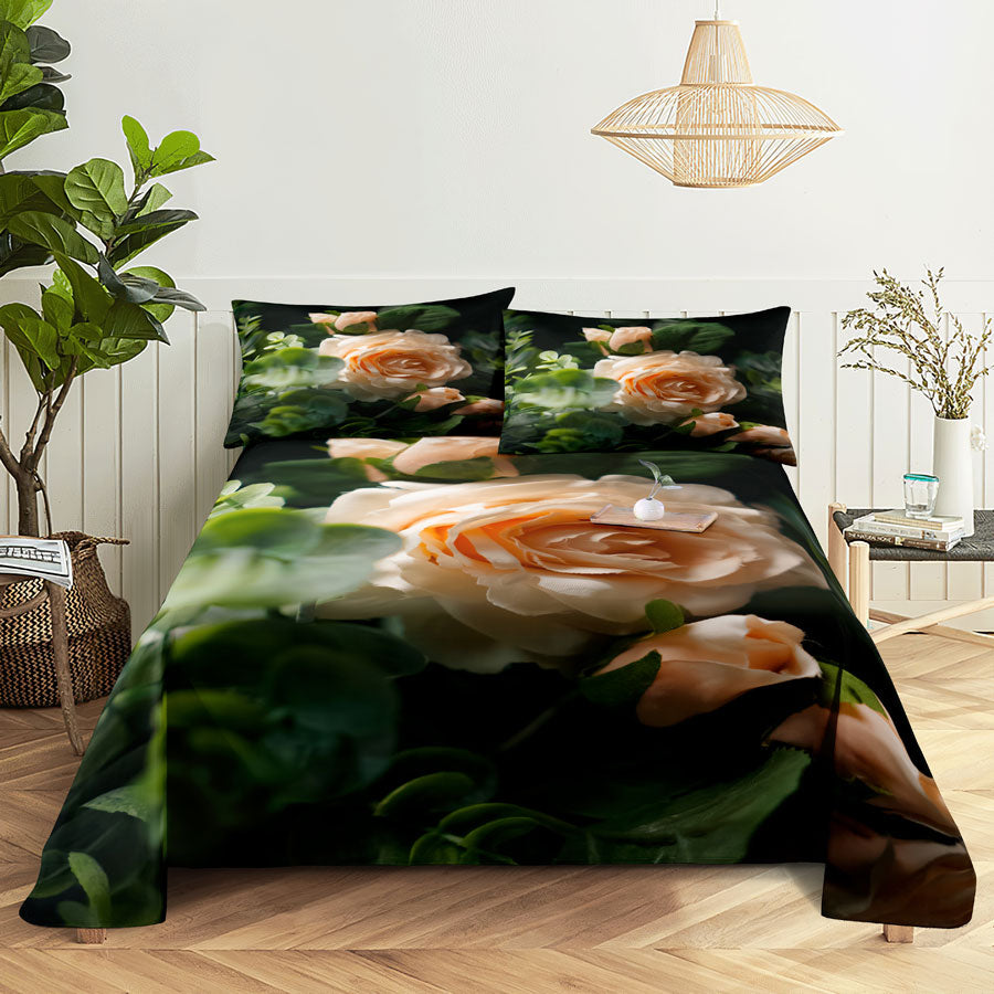 
            
                Load image into Gallery viewer, Pink Floral Bed Sheet Set
            
        