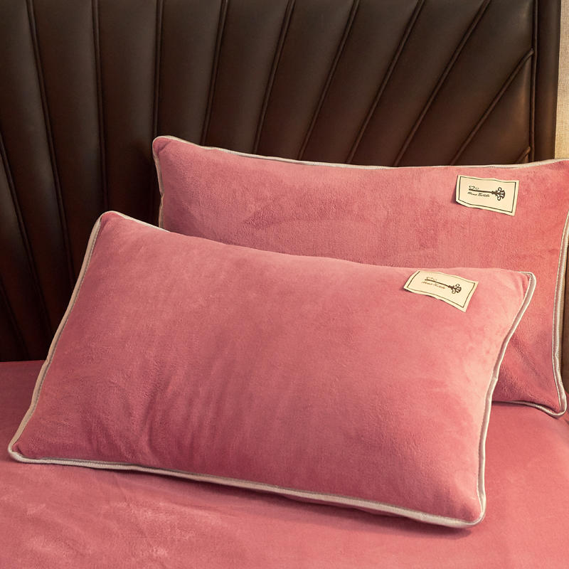 Velvet Set Pillowcase for Bed Room