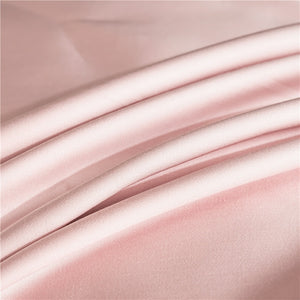 Solid Color Mulberry Silk Bed Sheet