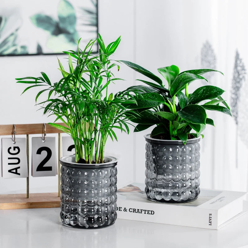 Self Watering Planter Pot Vase For Home Decoration