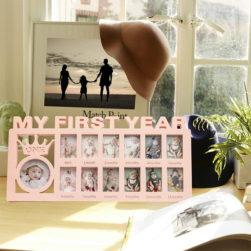 My First Year Baby Keepsake Frame 0-12 Months Pictures