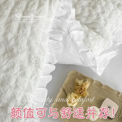 Soft cotton double pillow covers