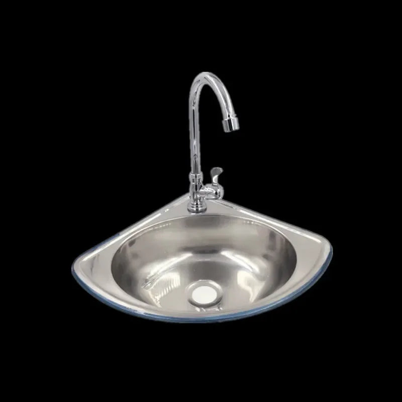 Stainless Steel  Basin wall-mounted kitchen washing sink