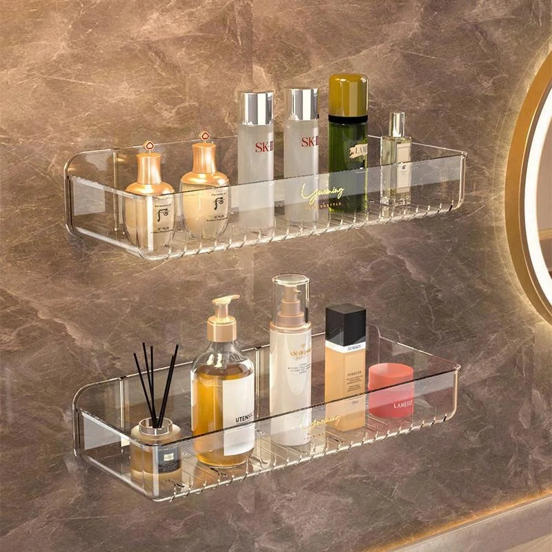 Washroom-mounted  Cosmetic Bathroom Shelf Organiser