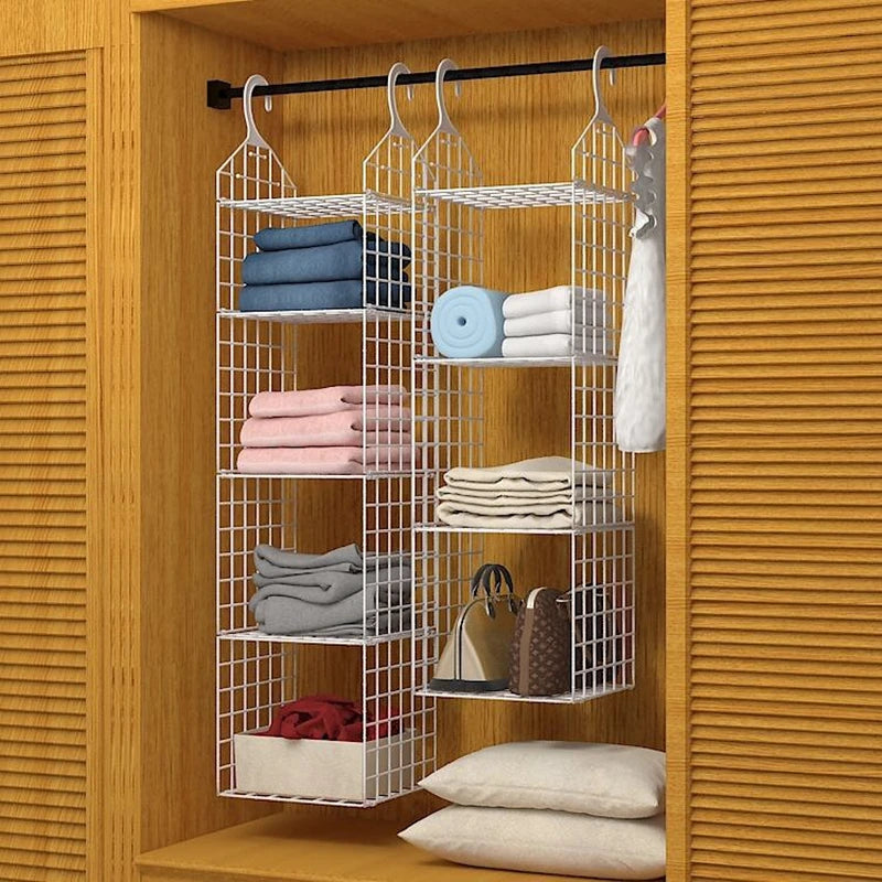 Clothes Storage Wardrobe Hanging Organizer