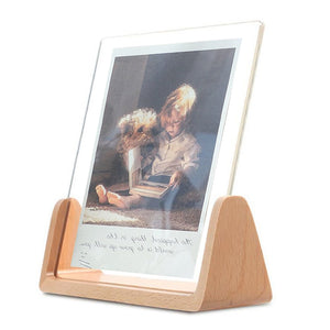 
            
                Load image into Gallery viewer, Acrylic &amp;amp; Wooden  Desktop Office Photo Frame
            
        