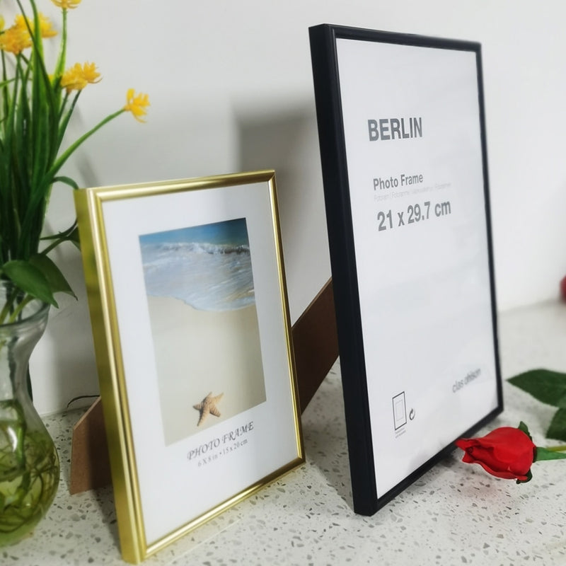 Aluminum Picture Frame  For Wall Hanging With Plexiglass Metal Photo Frame
