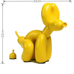
            
                Load image into Gallery viewer, Balloon Dog Doggy Poo Statue Resin Animal Sculpture
            
        