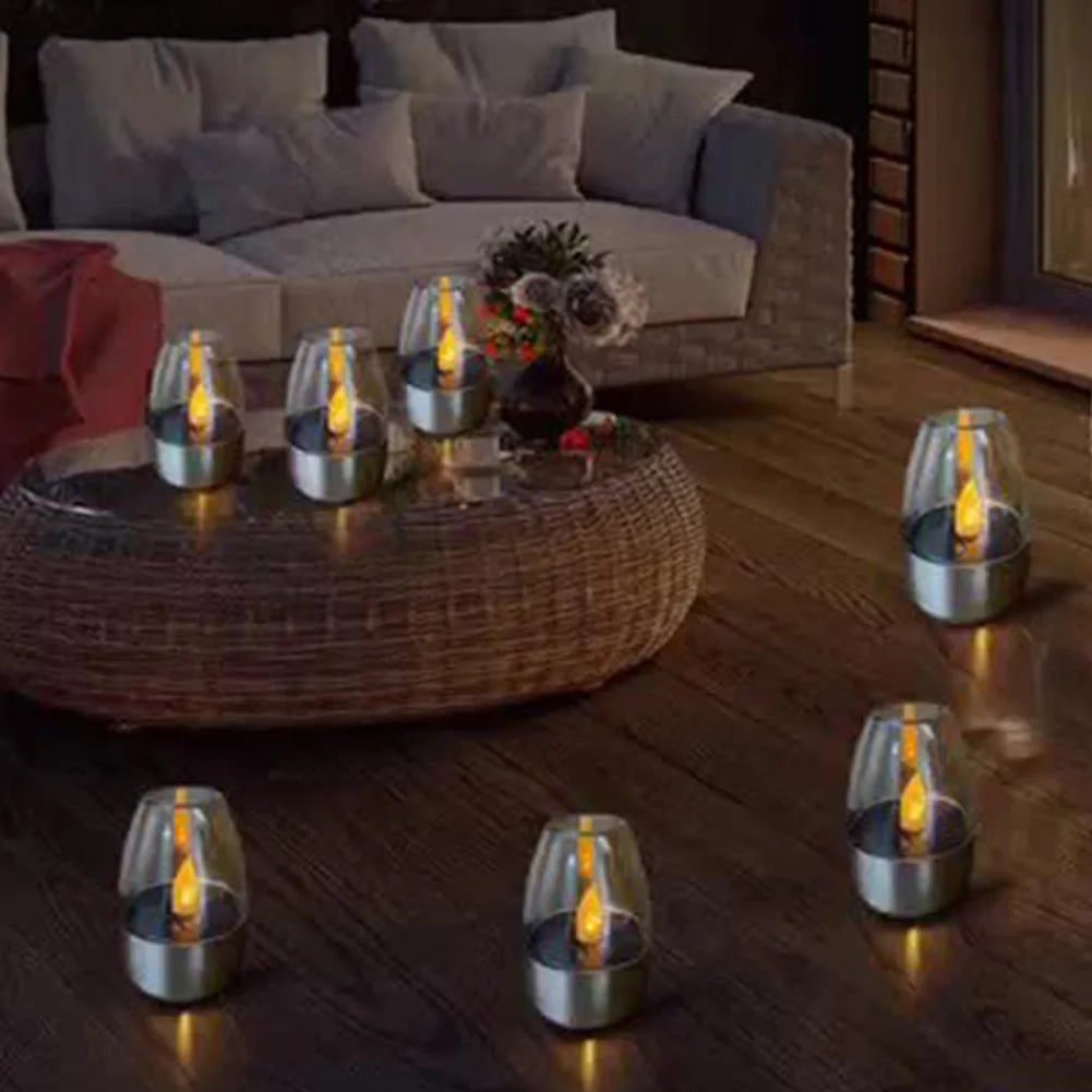 Solar Candles Lights  For Home Party