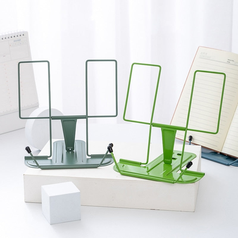 Portable, Adjustable Reading Rest Cookbook Stand