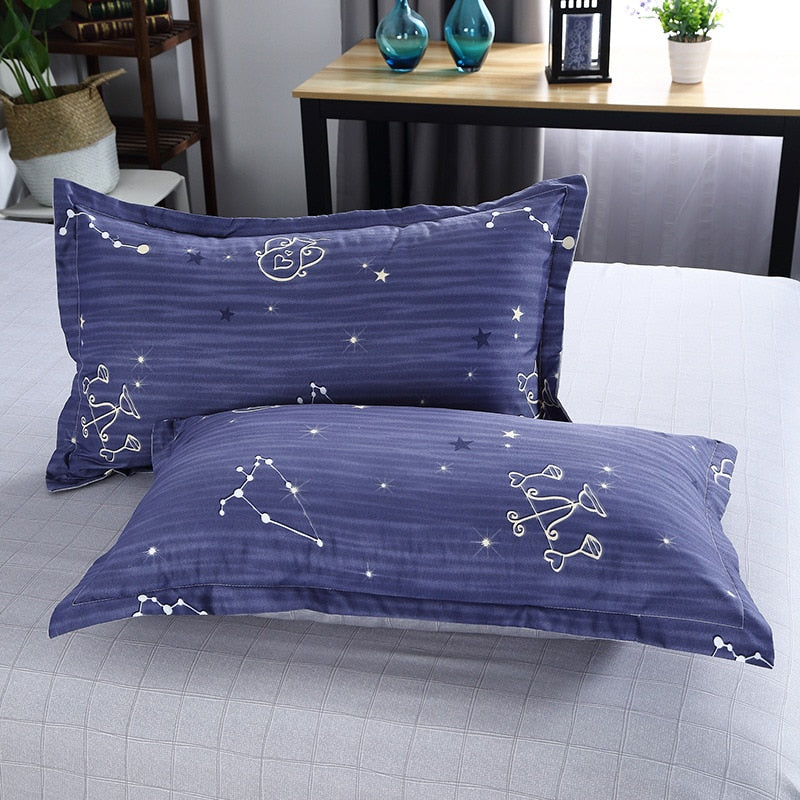 2PC  Pillow Cover Pillowcase For Bed
