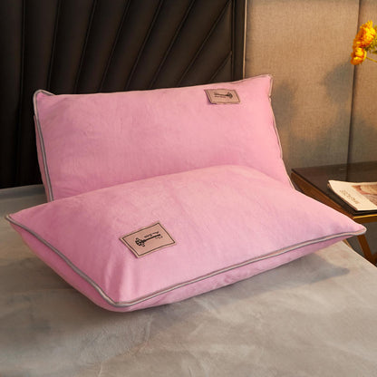 Velvet Set Pillowcase for Bed Room