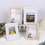Simple Wooden Picture Frame 5/6/7/8 Inch Framed Picture