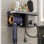 Hair Dryer Stand  With Storage Tray